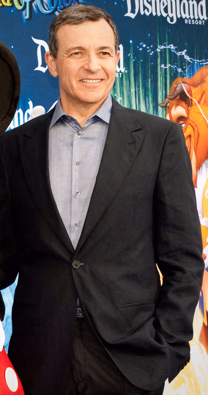 Bob Iger smiling at a Disneyland event in 2010