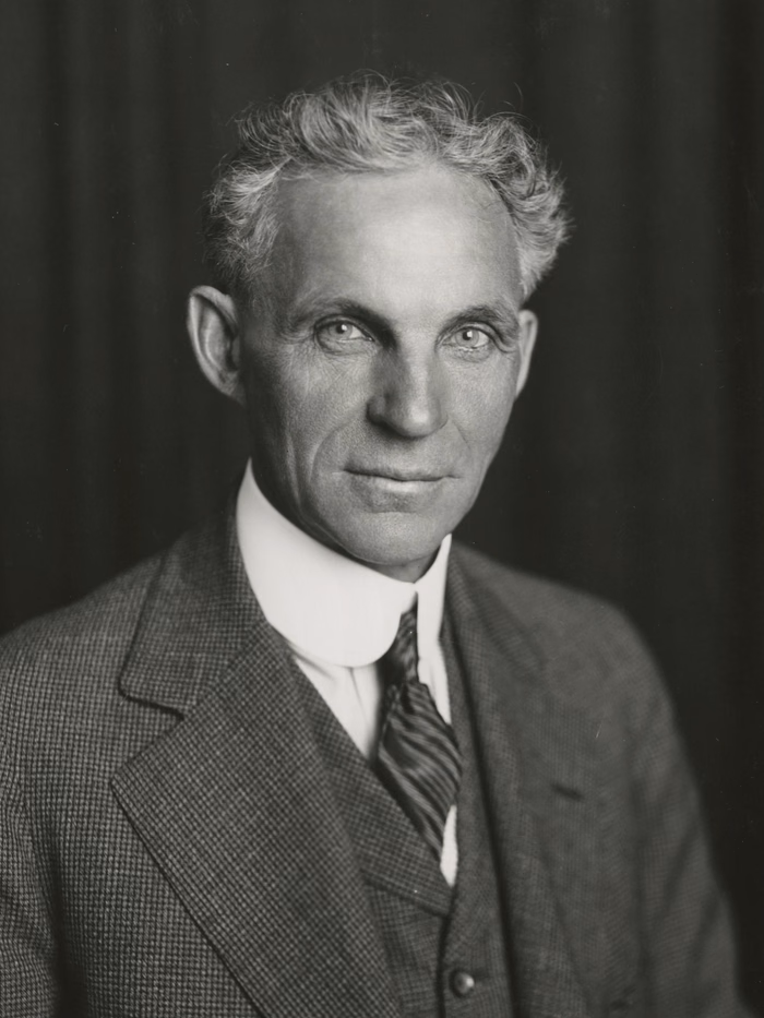 Henry Ford in a 1915 portrait