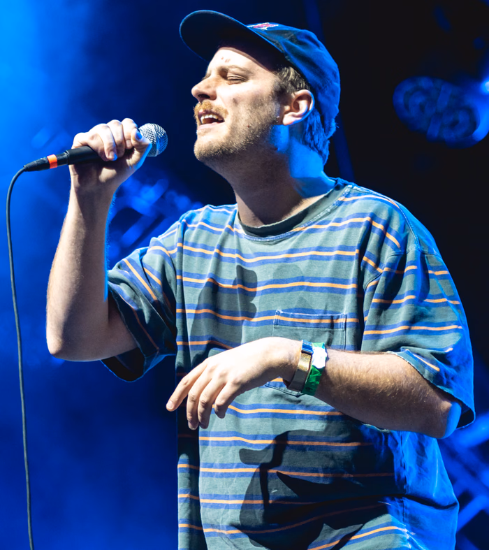 Mac DeMarco performing in Brooklyn, 2019