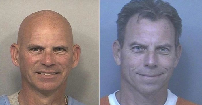 California correctional facility photographs of Erik Menendez (left) and Lyle Menendez (right), taken in 2023