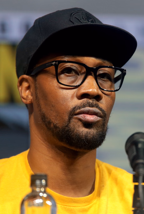 RZA speaking at San Diego Comic-Con International in 2018